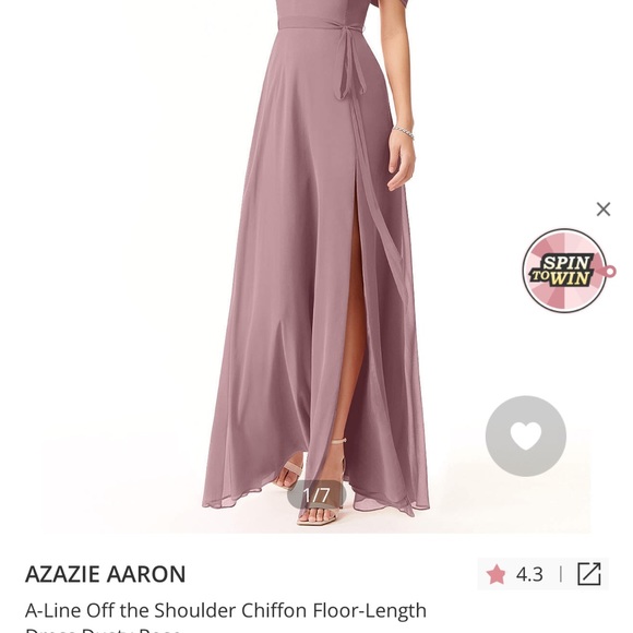 Bridesmaids dress! No rips or tears . Only wore once - Picture 2 of 5